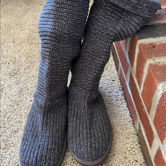 UGGS BOOTS GRAY TALL COVERTS TO SHORT 9 - Picture 6 of 9